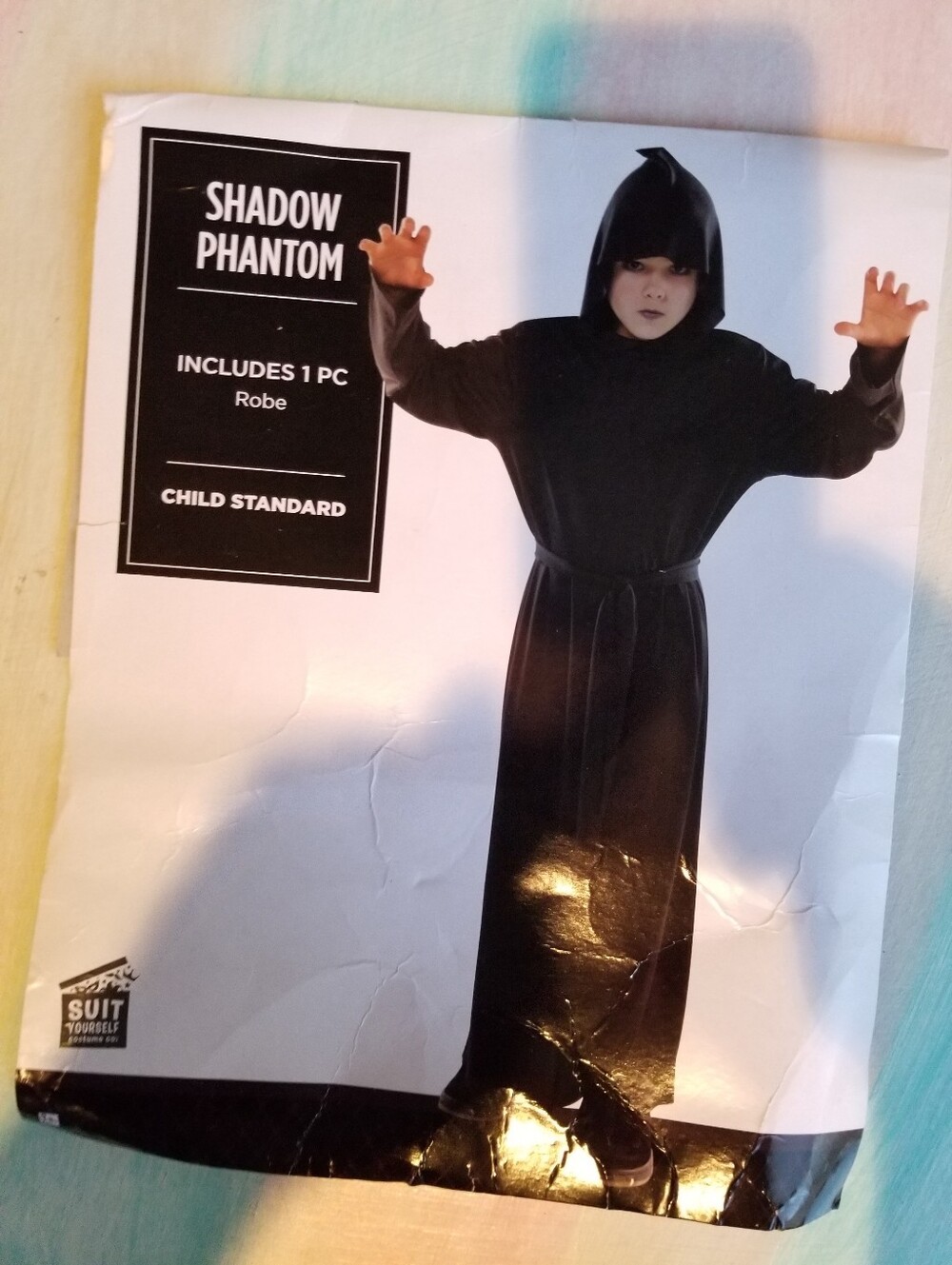 Kids Shadow Phantom Costume